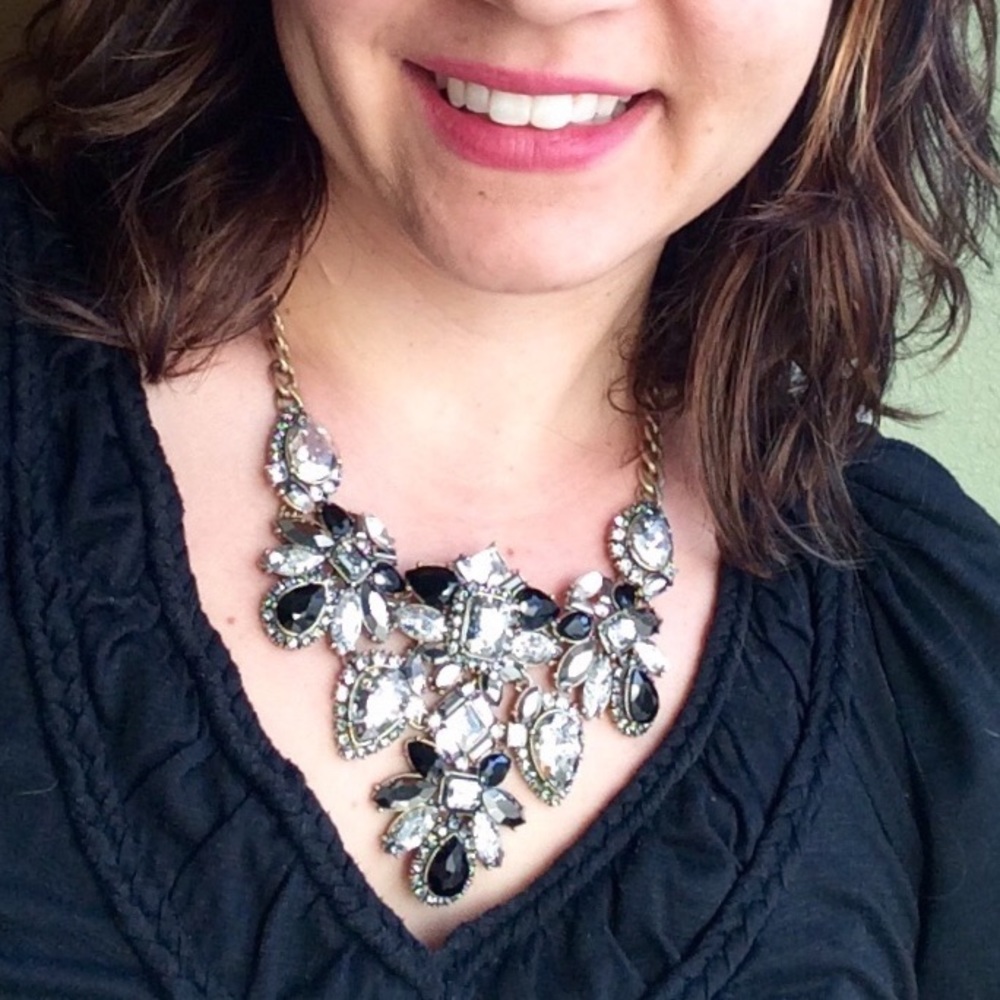 Midnight Palace Statement Necklace - image 3